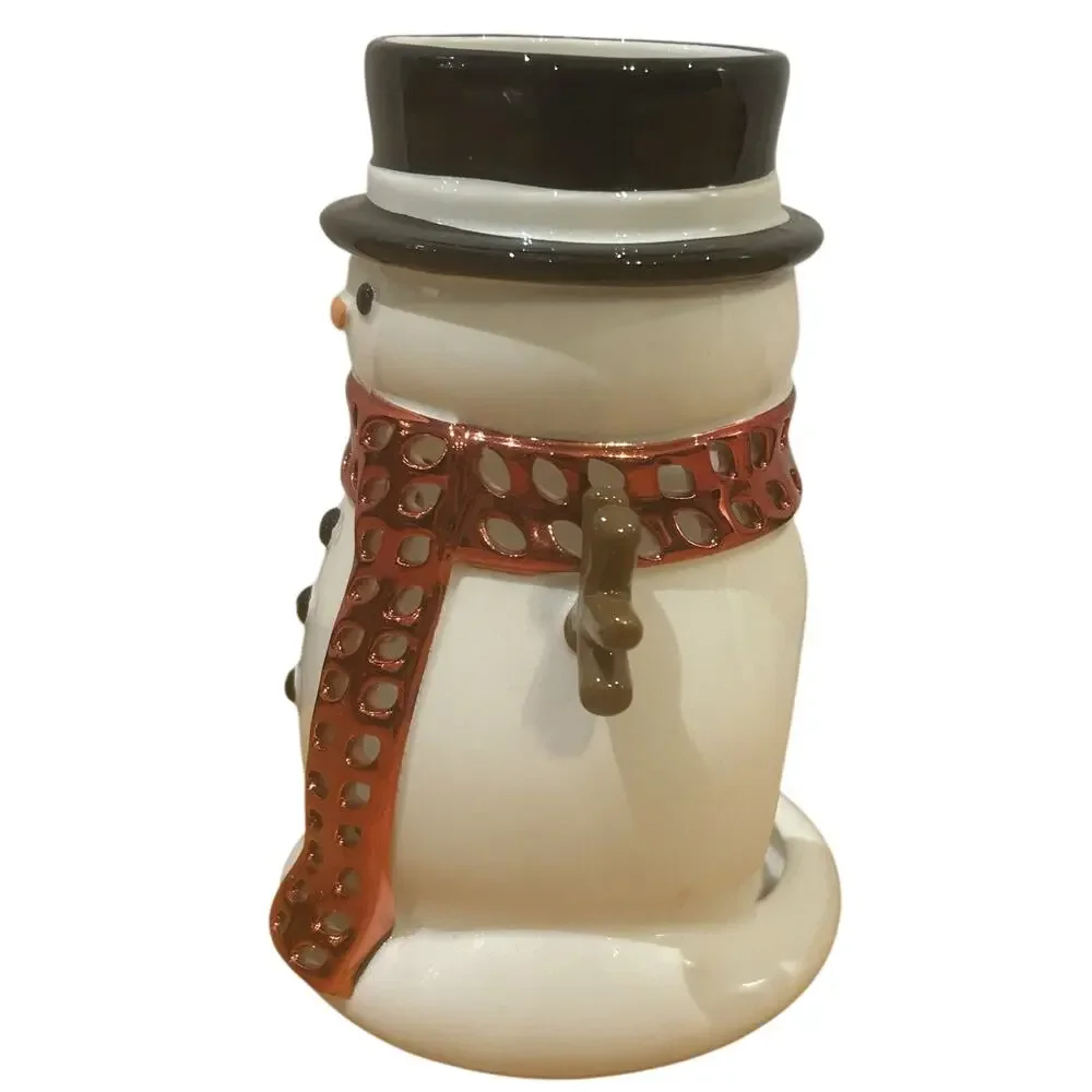 Unbranded snowman votive